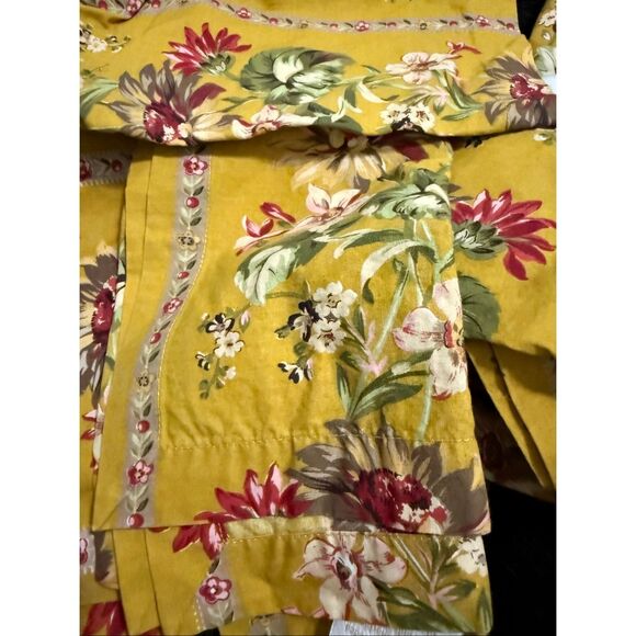 Williams Sonoma Napkins French Provincial Country Saffron Yellow Set of 9 - Picture 2 of 5